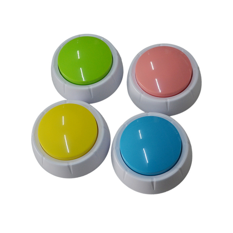Squeeze Sound Box Music Box Recordable Voice Sound Button Party Supplies Communication Buttons Buzzer Sounding Box Green