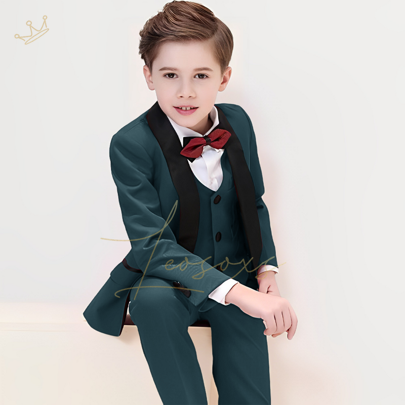 男の子の結婚式のスーツセット,子供のためのカスタムメイドの服,さまざまなサイズ
