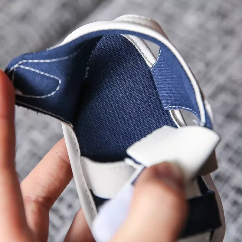 2024 New Summer Sandals Newborn Infant Baby Boy Girls Shoes Casual Soft Bottom Non-Slip Breathable Baby Shoes Pre Walker