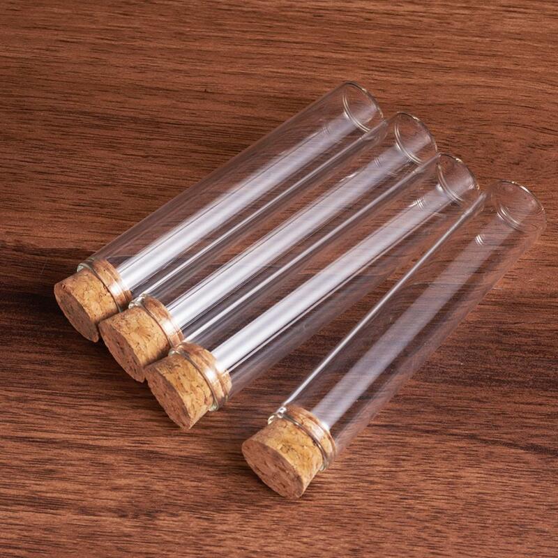 20pcs Transparent Wishing Bottle 30ml Empty Glass Bottles with Cork Stopper Jewelry Storage Container Jars Wedding Party Decor