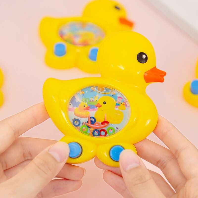 Mesin permainan cincin air Retro anak, mesin permainan genggam lingkaran Air lempar mainan Remas interaktif orang tua anak