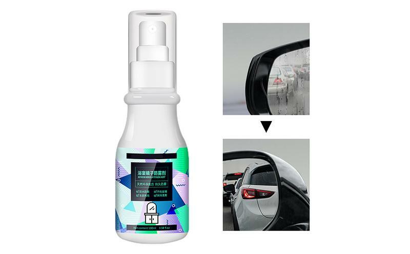 Semprotan kaca depan mobil, agen lapisan deogger Anti kabut untuk lensa kaca bening pencegahan kabut efektif untuk kacamata dan kaca depan mobil