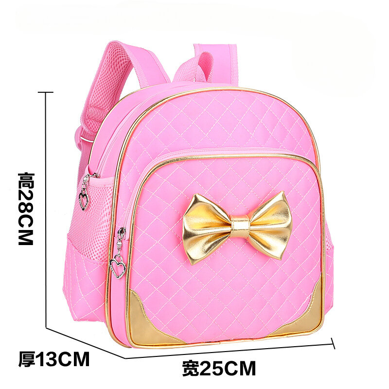 حقيبة مدرسية خفيفة الوزن قابلة للتنفس للأطفال ، حقيبة ظهر للأميرة لصبي وفتاة ، أم