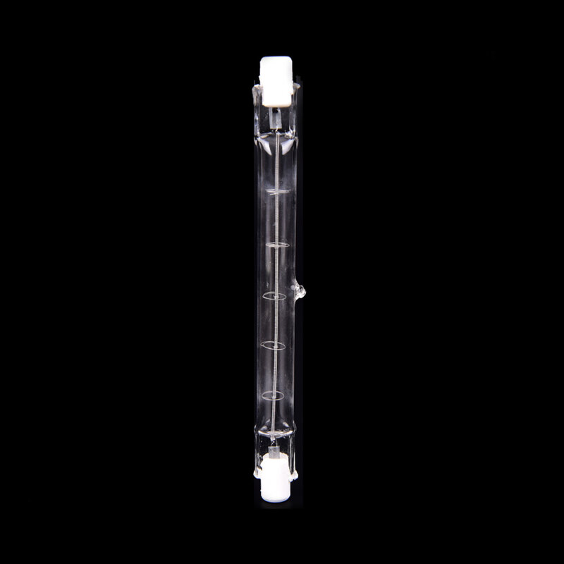 Ampoule halogène R7s linéaire AC 220 W 500 V, blanc chaud, sécurité, lampe halogène 118mm, Double extrémité