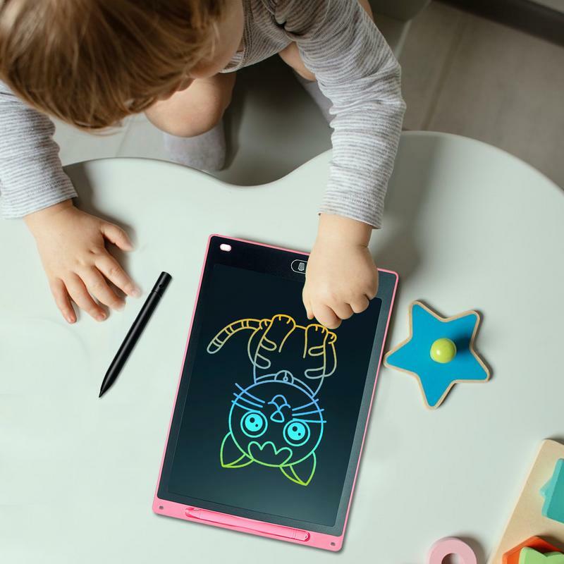 LCD Drawing Pad LCD Tablet Erasable Drawing Board Eye-Friendly Drawing Board For Children Graffiti For Kindergarten Nursery