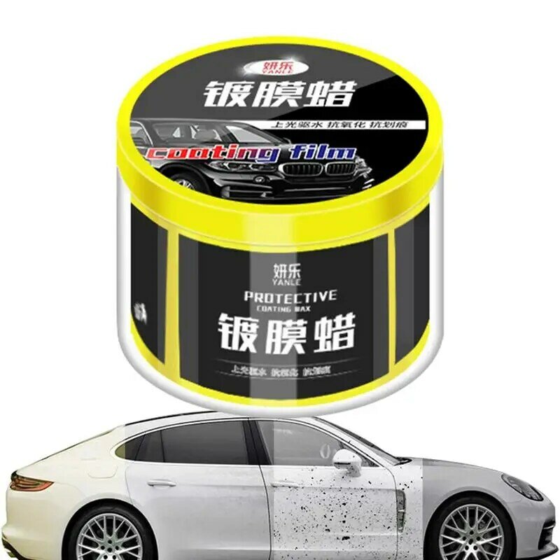 Car Wax Polish Ceramic Coating Car Wax Polishing Paste Crystal Vehicles Shine Protector Polish Hard Wax Scratch Repair for Auto