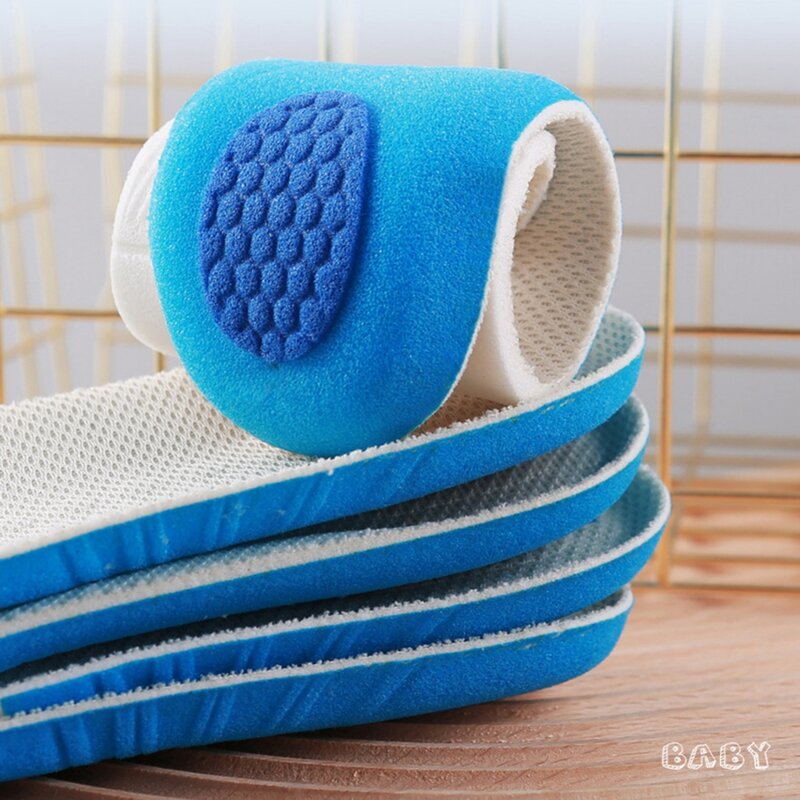 2 pçs palmilhas esportivas palmilhas para ajustar sapato tamanho eva sapatos esportivos em forma de u calcanhar design macio absorção de choque