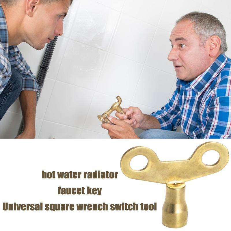 Faucet Key Tool Sillcock Wrench Sink Faucet Tool Water Keys Sink Faucet Tool Water Spigot Lock Radiator Key For Radiators Square