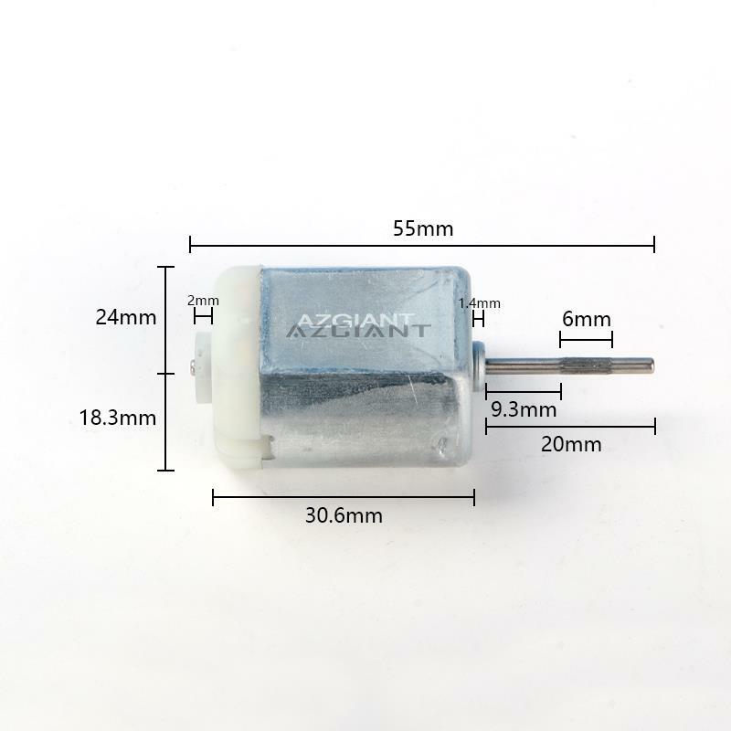 1pc Motor FC280 Micro 55mm DC 12v 0.08A Knurled shaft forward 12000 rpm DIY CAR Part toy fans new Hobbies Smart Home parts tool
