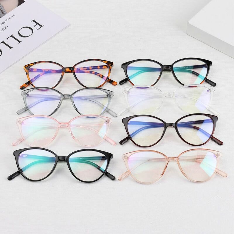 Gafas de ordenador Anti-UV para mujer, gafas de ordenador de rayos azules, gafas