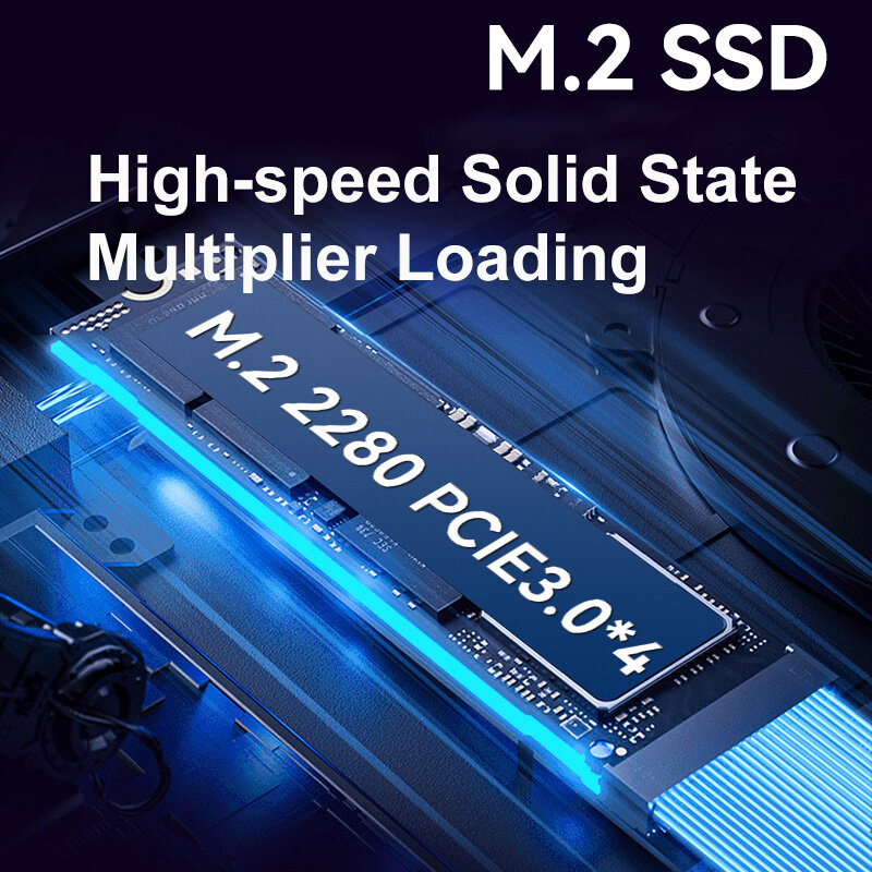 MOREFINE-Mini ordenador portátil M9S, Intel N100, DDR5, 2,5G, puerto Ethernet Dual, para juegos, HDMI2, DP1.4, BT5.2