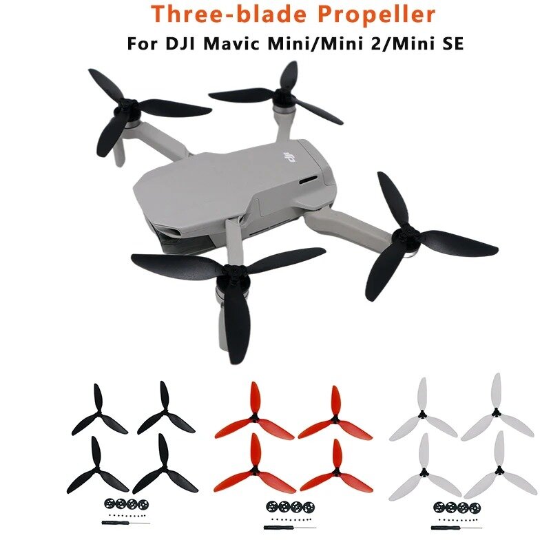 For DJI MAVIC Mini 2 Landing Gear Lens Hood Props Holder Propeller Guard For Mavic Mini/DJI Mini 2/SE Drone  Accessories
