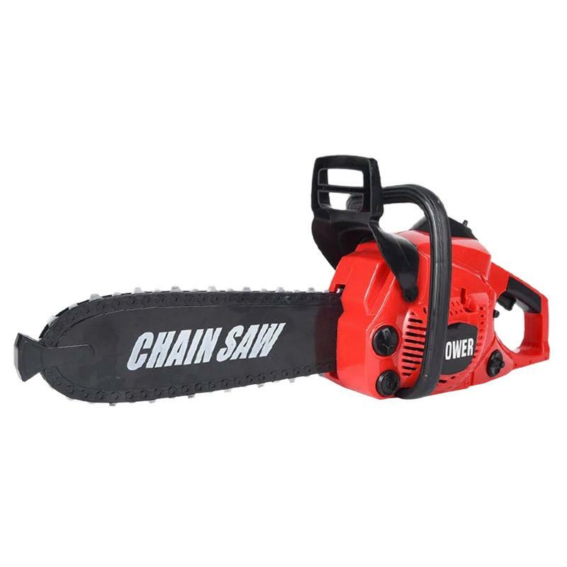 Fake Chainsaw Toy Mini Chainsaw Figurine Small Chainsaw Toy Outdoor Kids Series Simulation Mowing For Mini Garden Enthusiasts