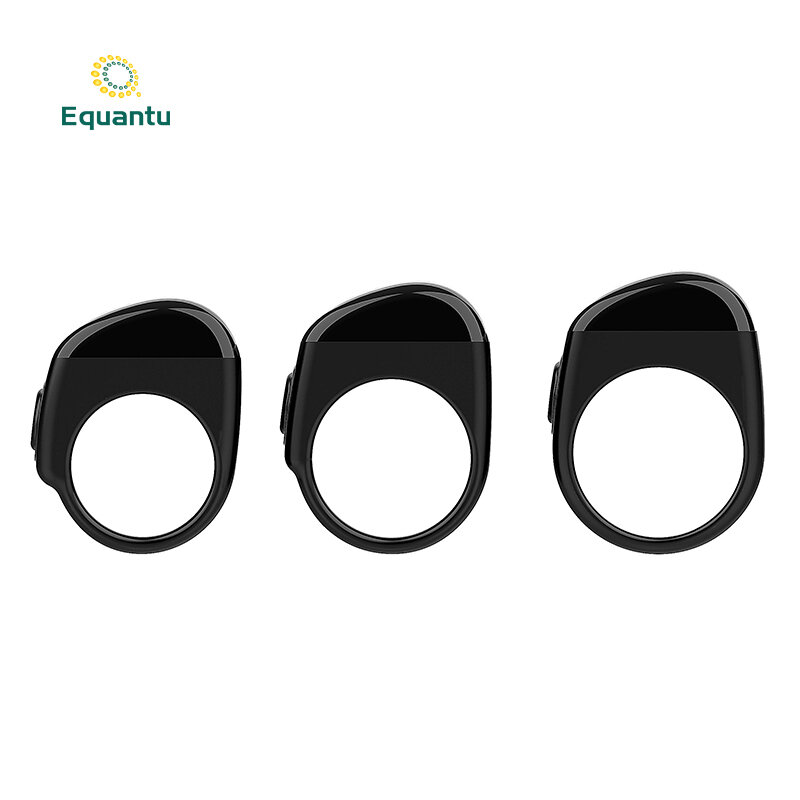 Time Display Rotatable Counting With AzAn Prayer RemindeR APP Remote Control Smart Ring