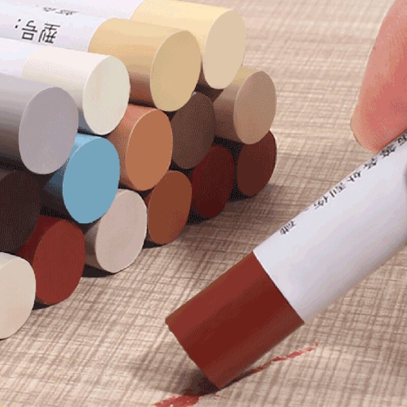 Y1UU Meubelreparatie Houtreparatiestiften voor Touch Up Reparatie Pen-Markers voor Vlekken Krassen Houten Vloeren Tafels