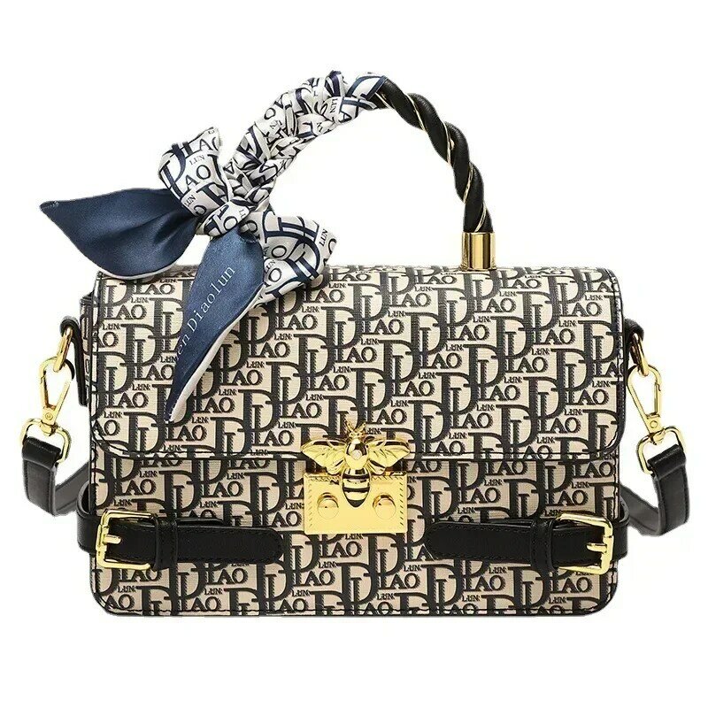 Famose borse quadrate con ricamo di marca di lusso di design borse e borse da donna di alta qualità borse a tracolla Casual primaverili