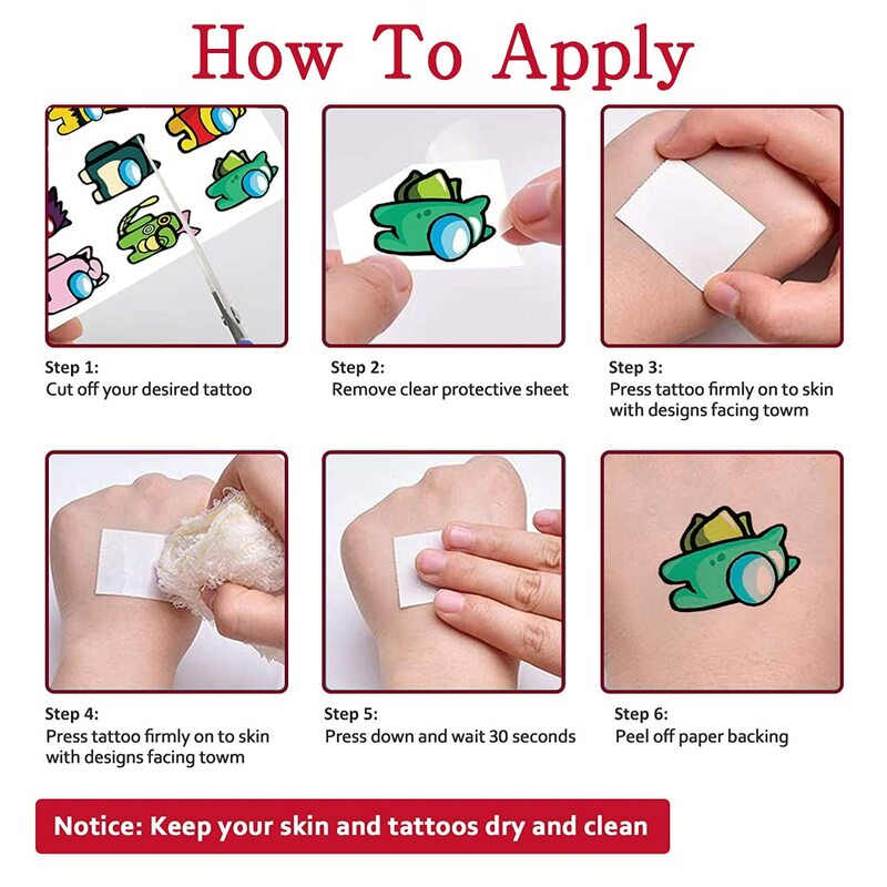 10 pezzi nuovi adesivi per tatuaggi a ciambella adesivi impermeabili e resistenti al sudore adesivi per tatuaggi per bambini caramelle per feste di compleanno