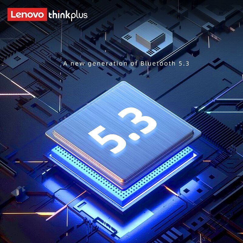 Lenovo หูฟังไร้สาย XT88 TWS ของแท้, หูฟังบลูทูธ5.3คู่ไมค์สเตอริโอลดเสียงรบกวนเบส HiFi หูฟังควบคุมแบบสัมผัส
