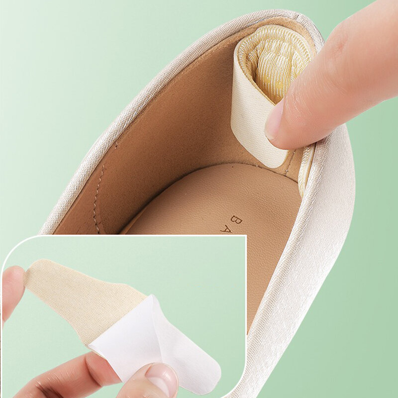 1/3pair Thicker Heel Pads Insoles Shoe High Heels Cushion Adjust Size Silicon Protector Sticker Pad Pain Relief Foot Care Insert