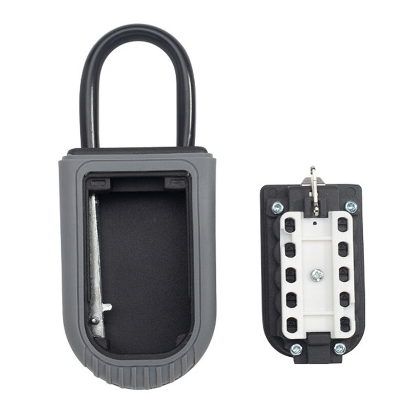 Caja de Seguridad impermeable para llaves al aire libre, almacenamiento de llaves para colgar en la pared, caja de contraseña de aleación de Zinc