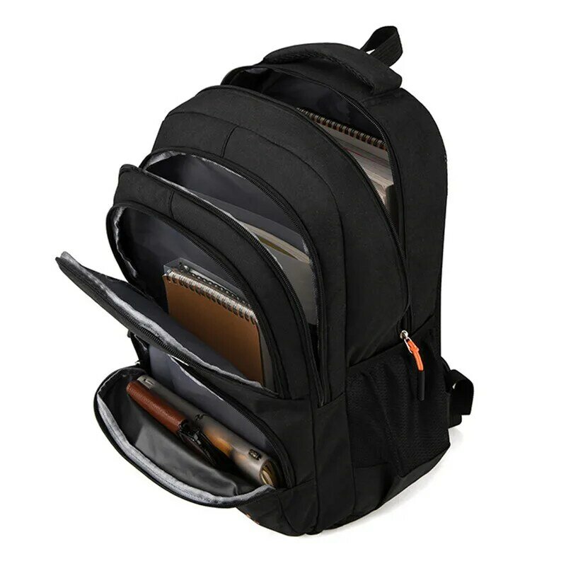 Mochila de hombro de ocio de gran capacidad, mochila para portátil de negocios al aire libre, mochila escolar
