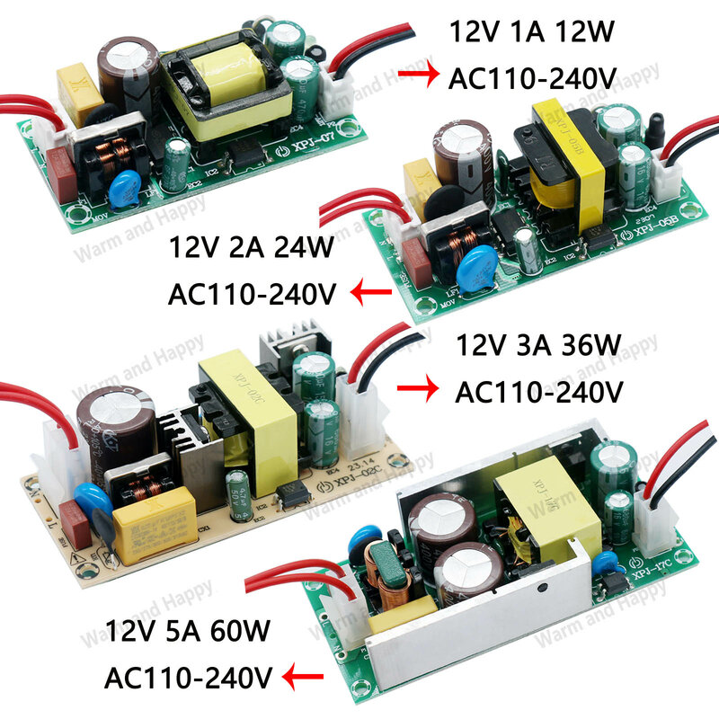 최고 품질 전체 전원 LED 드라이버 220-12V 1A 2A 3A 5A 5V 2A 24V 32V LED 어댑터, 전원 공급 장치 변환기, 조명 변압기 DIY
