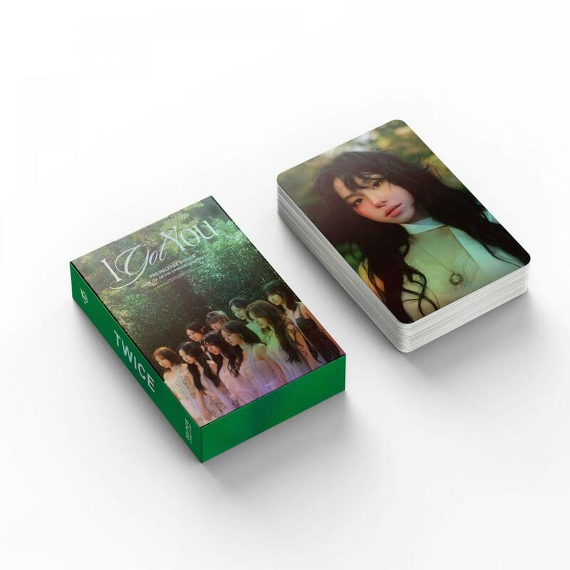 Xiuran 55 teile/schachtel zweimal ich habe dir mini album fotocard kpop lomo karte (fertiger vorrat)