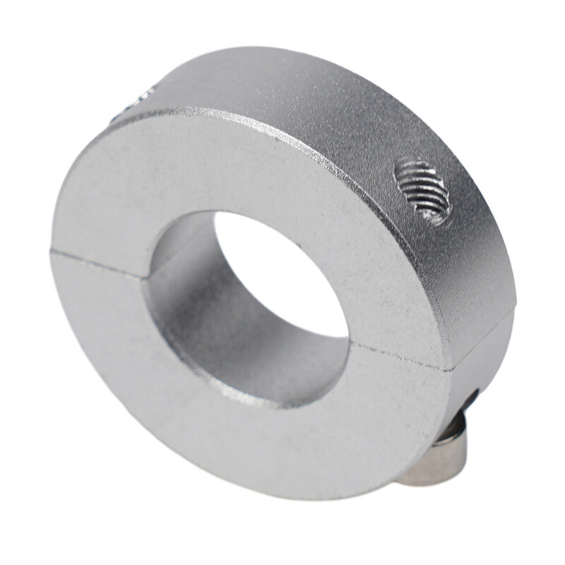 1 buah kerah poros aluminium aloi cincin tetap kerah penjepit terpisah ganda jenis penjepit kerah 13-30mm Diameter poros jenis penjepit
