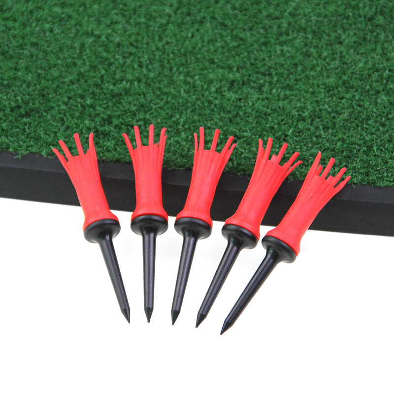 6 Pack 86mm 96mm Outdoor Golf Accessories Smooth Lower Resistance Golf Tee
