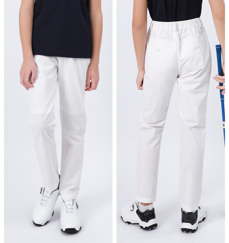 Spodnie do golfa PGM letnie chłopięce spodnie do golfa odprowadzanie wilgoci oddychające szybkie suche nowość
