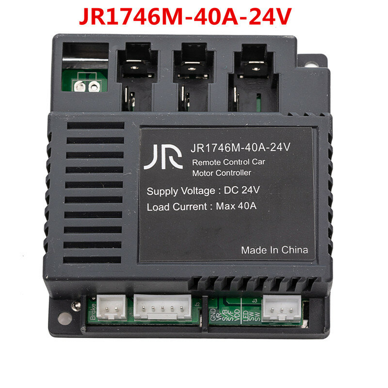 JR1746M-40A-24Vライドオン玩具電気自動車コントローラー、JR1746M-3モーターサイクルスピードコントローラー受信機交換用アクセサリー