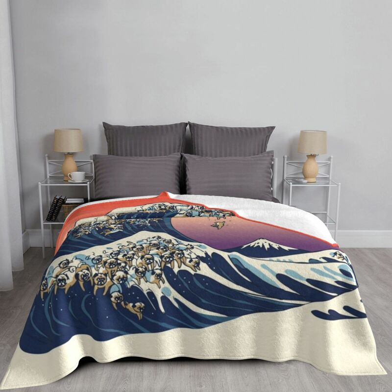 Одеяло для косплея из аниме «большая волна мопса»