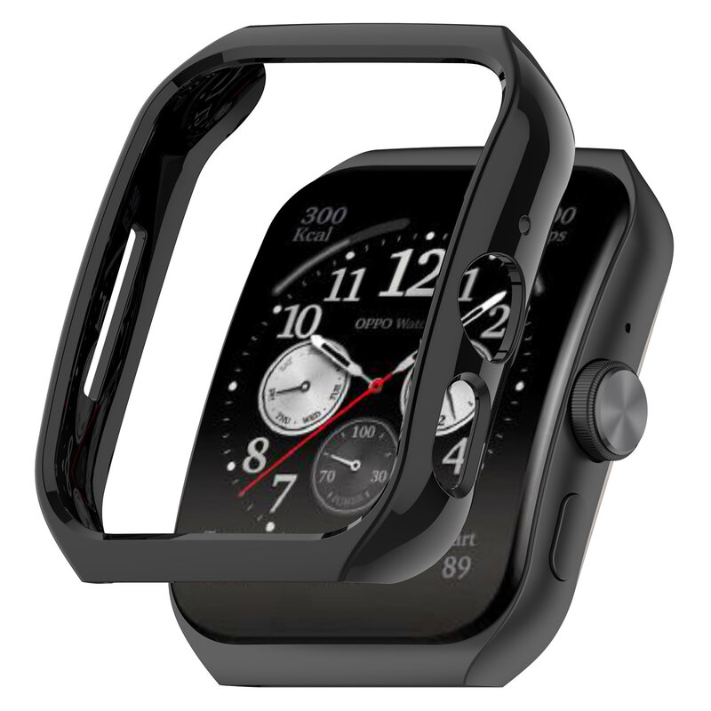 Couvercle de protection PC + Film de protection écran, boîtier creux, antichoc, accessoires pour montre intelligente OPPO Watch 3 Pro