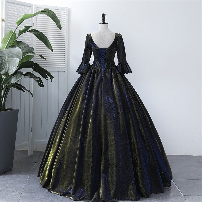 Ashley Gloria abiti Quinceanera manica lunga Bling Bling Ball Gown Classic Party Dress foto reale Plus Size per ragazze