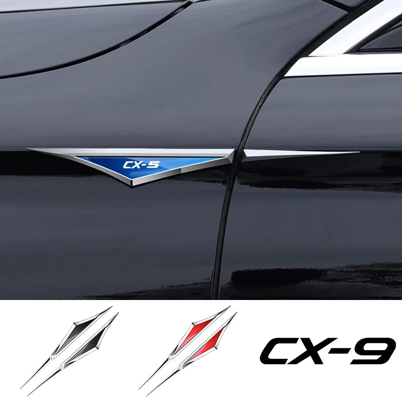 2pcs voiture décorative pour Mazda CX-3 CX-4 CX-5 CX-9 CX-30 CX-7 CX-8