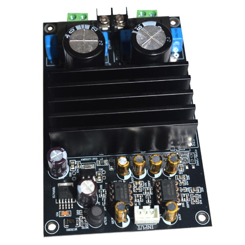Papan Amplifier TPA3255, respon cepat colokan daya tinggi logam praktis modul penguat Audio untuk Speaker