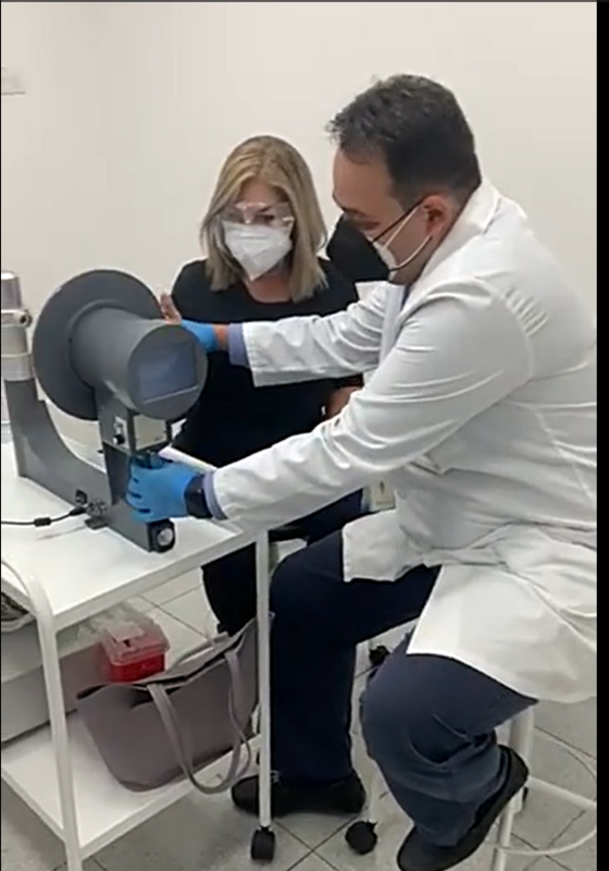 Máquina de raio X veterinária portátil, Handheld Digital Vet RX máquina humana para hospital Pet Clinic, preço