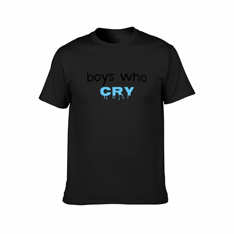 boys who cry logo T-Shirt customs design your own plus sizes for a boy tshirts for men