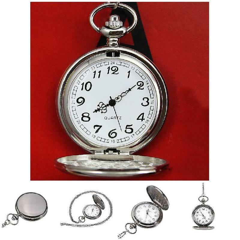 Classical 4.5cm Polish Quartz Men  Necklace Relogio De Bolso Gift Quartz Watch