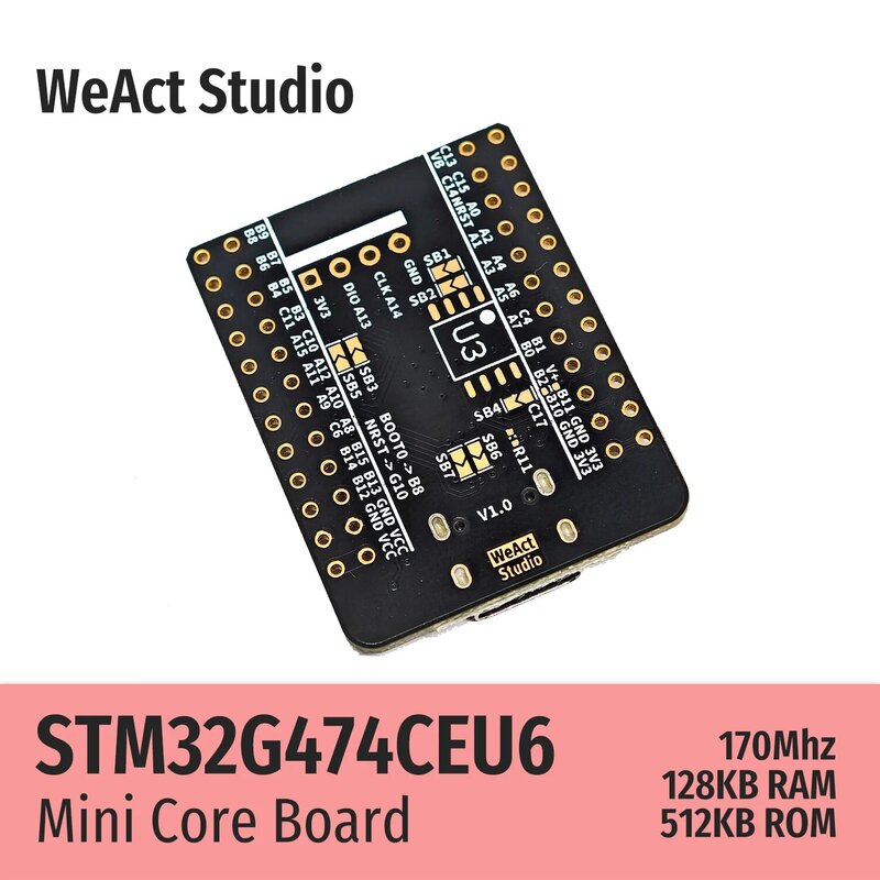 WeAct STM32G474CEU6 STM32G474 STM32G4 STM32 Core Board Demo Board