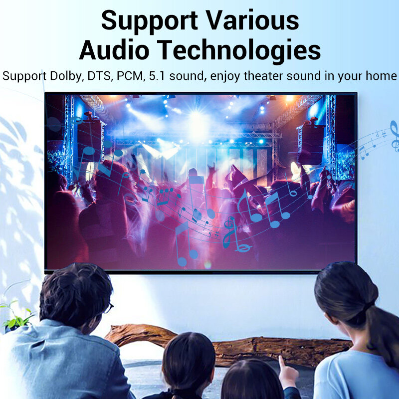 Intervention digitales optisches Audio kabel toslink spdif Koaxialkabel 1m 2m für Verstärker Blu-ray Xbox ps4 Sound bar Glasfaser kabel
