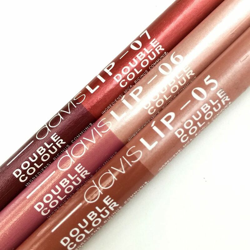 Double Color Waterproof Matte Glitter Lip Liner Lipstick Long Lasting Lip Stain
