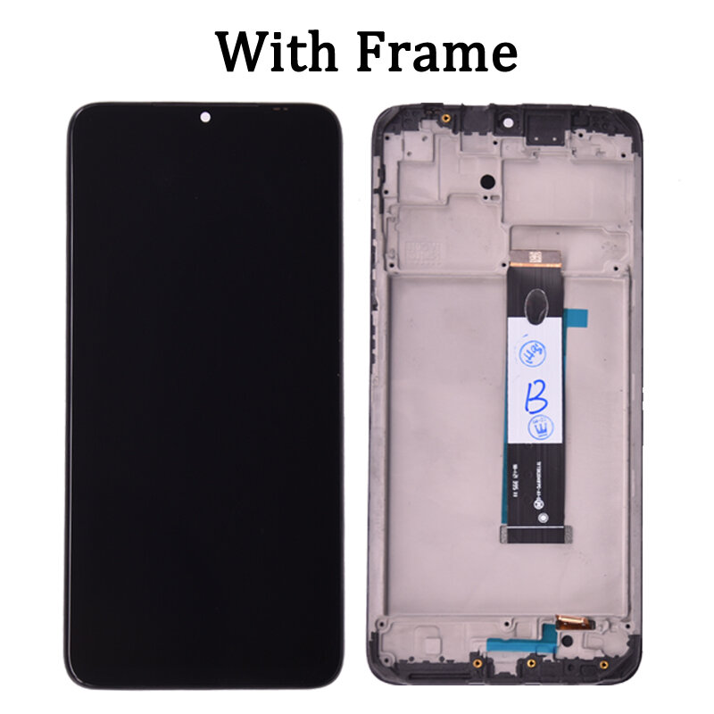 Pantalla LCD táctil de 6,53 pulgadas para Xiaomi Redmi 9T, montaje de digitalizador con Marco, J19S, M2010J19SG, M2010J19SY, para POCO M3