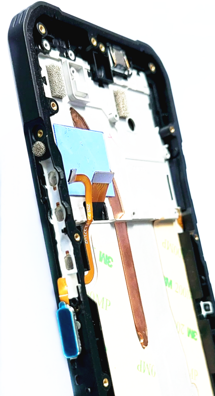 6.43 "สำหรับ Doogee V20จอแสดงผล LCD พร้อมกรอบ + ชุดประกอบดิจิไทเซอร์หน้าจอสัมผัสกระจกสำหรับ V20PRO Doogee