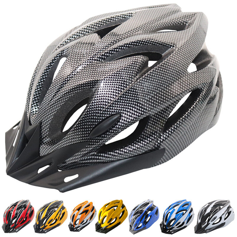 Cycling Helmet Comfort Lining Lightweight Hollow  Men Women Adjustable Riding Safety head protection bike bicycle MTB helmet new