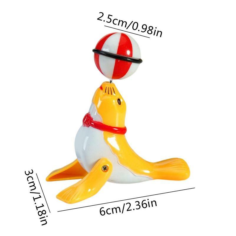 Игрушка-Дельфин с заводным шариком, вращение морского льва, акробатическая декомпрессионная антистрессовая игрушка для детей, подарок для малышей