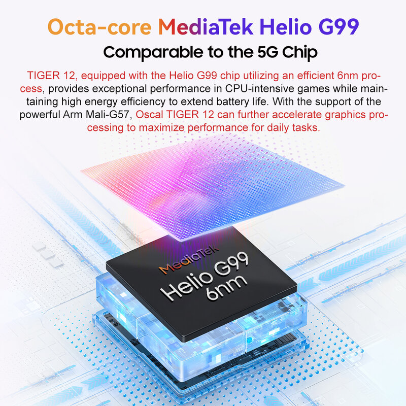 [Глобальная версия] дисплей OSCAL TIGER 12 на базе Android 13, Процессор MTK Helio G99, экран 6,78 дюйма, 120 Гц, 2,4 K, 24 Гб (12 + 12), 256 ГБ, 64 мп, аккумулятор 5000 мАч