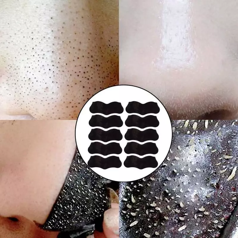 Nase Mitesser Entferner Maske Tiefen reinigung Schrumpfen Poren Akne Behandlung Maske Hautpflege Nase schwarze Punkte Poren streifen/30St