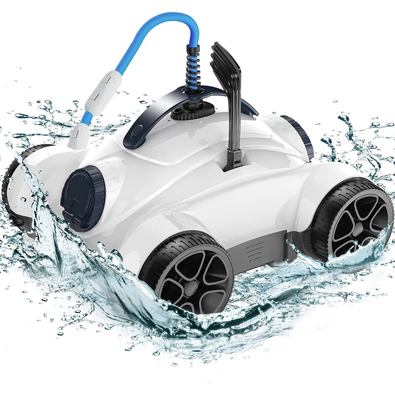 SYANSPAN Automatic swimming pool cleaners Powerful Cleaning with Dual Drive Motors, IPX8 Waterproof