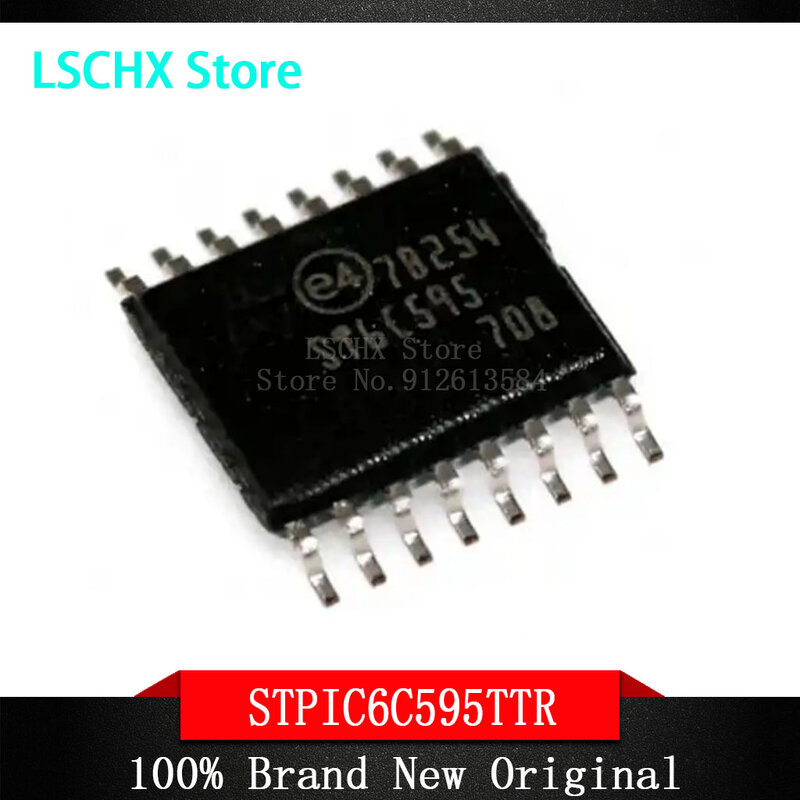 칩셋, STPIC6C595TTR, STPIC6C595, SOP-16, 100% nuevo, 10 Unidades